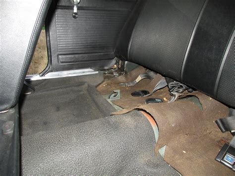 1968 Chevy II Nova Rear Seat Upholstery And Package Shelf Flickr