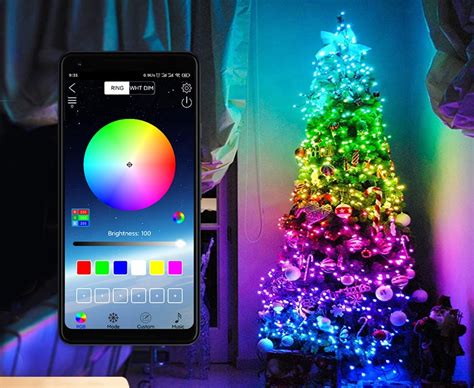 Usb Led Bluetooth App Control String Lights Lamp Waterproof Outdoor