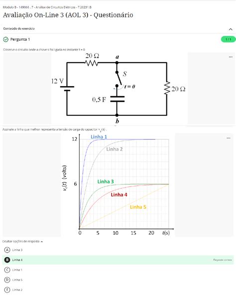 Análise De Circuitos Elétricos Aol 3 Analise De Engenharia De