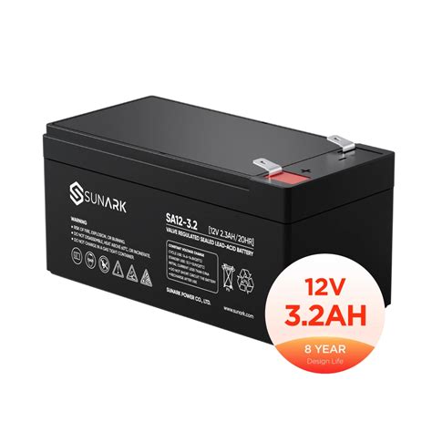 Best Quality Sunark 2V 12 Volt 3ah Lead Acid Battery Jump Starter 6V