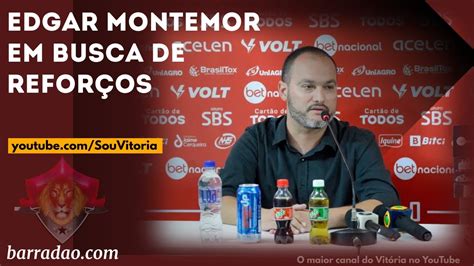 Diretor Do Vitória Fala Sobre Contratações E Renovações Contratacoes Youtube