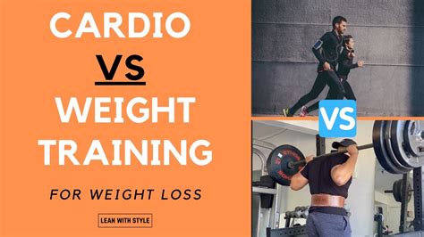 Cardio Vs Weight Training For Fat Loss [what Should You Do] Youtube