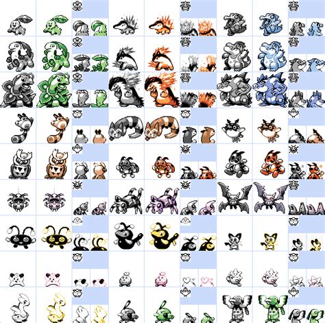 [OC] My Gen 1 Styled Sprite Project (Currently up to Xatu). : pokemon