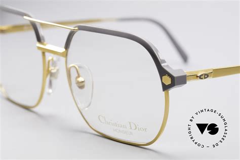 Glasses Christian Dior 2381 Gold Plated Eyeglasses 80s