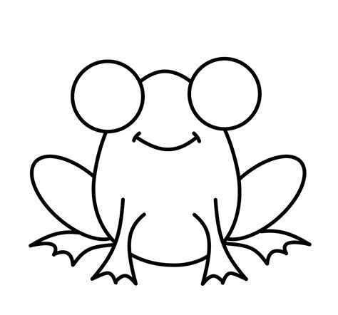 The Jumping Artist: 5 Easy Steps To Draw A Frog