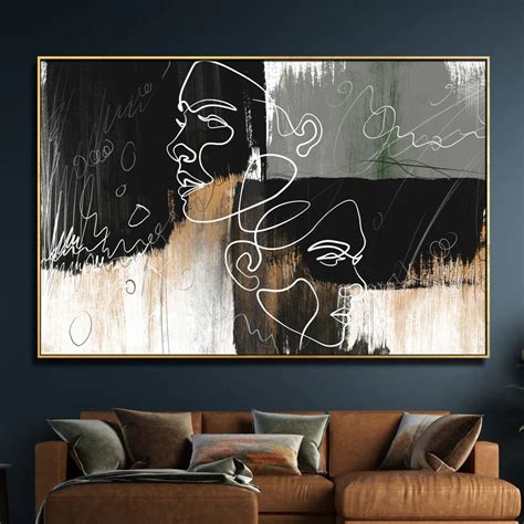 Modern Wall Art - Large Modern Wall Art - Paints Lab