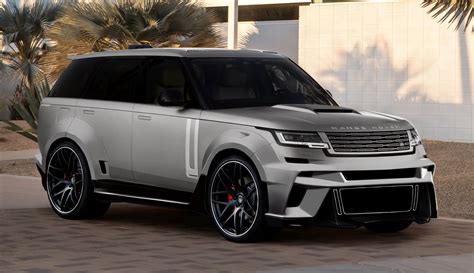 New Land Rover Range Rover Custom Wide Body Kit Chronos By B Te Noire