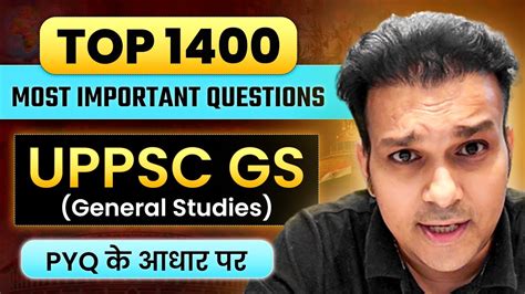 Top Uppsc Uppcs Most Important Gs Questions Answers Gk General