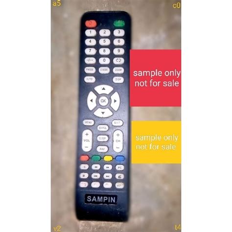 Sampin Smart Tv Remote Universal100 Na Gagana Sa Tv Mo Shopee