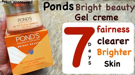 Ponds Bright Beauty 1 Vit C E A Gel Creme Ponds Fairness Cream