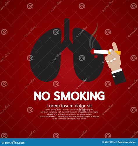 No Smoking Concept For World No Tobacco Day Campaign With Cigarette And