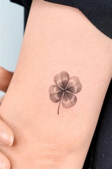 Amazing Four Leaf Clover Tattoo Ideas