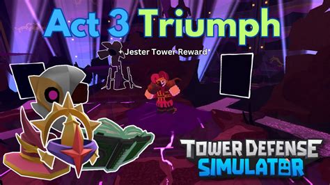 Act Halloween Event Triumph Tower Defense Simulator