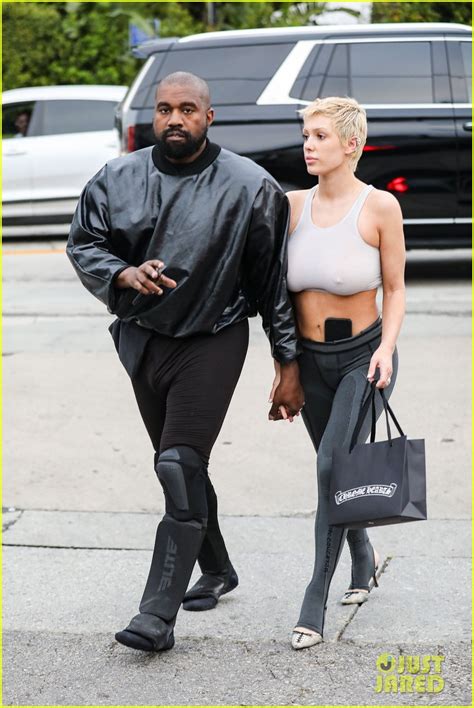 Kanye West & Wife Bianca Censori Wear Athleisure Outfits for Dinner ...