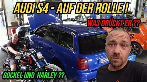 Turbo Gockel Audi S Auf Der Rolle Was Dr Ckt Er Youtube