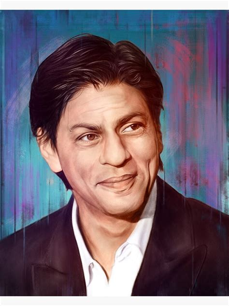 "Shah Rukh Khan Art" Poster for Sale by agamgiman12 | Redbubble