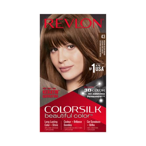 Revlon Tinte De Pelo Tono Casta O Dorado Medio Revlon Colorsilk