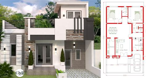 House Design With Plan Engineering Discoveries Home Design Plan House Design Duplex House