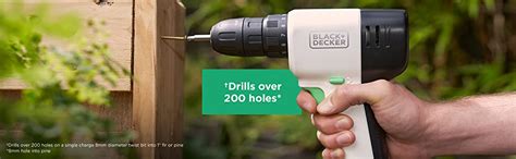 BLACK DECKER Reviva Powerful 12V Cordless Lightweight Drill Driver Made