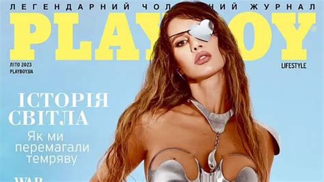 Le premier Playboy ukrainien depuis l invasion russe présente un