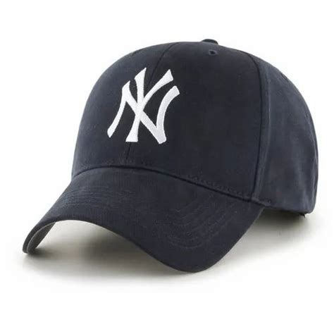 Cotton NY Black Baseball Cap, Size: Free at ₹ 80/piece in Mumbai | ID ...