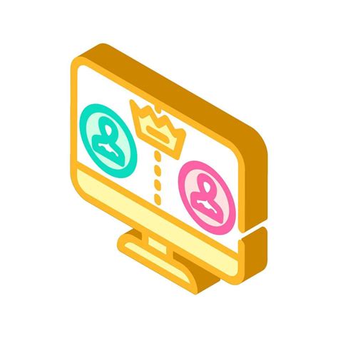 Moderator Control Isometric Icon Illustration 43257429 Vector Art At