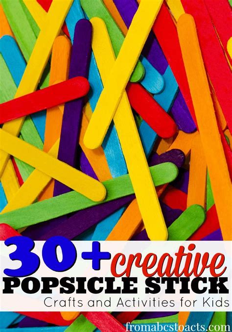 30 Creative Popsicle Stick Crafts For Kids Popsicle Crafts Craft