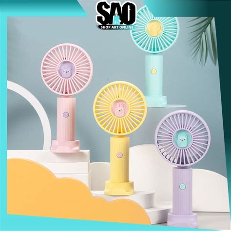 Jual SAO Ki5663 Kipas Angin Kecil Mini Fan Genggam Tangan Portable