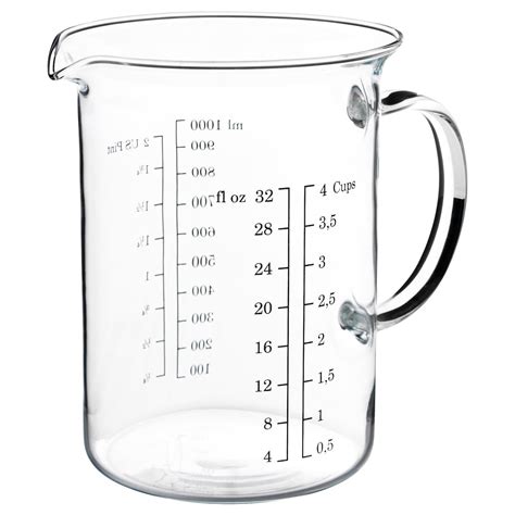 Vardagen Measuring Cup Glass 34 Oz Ikea