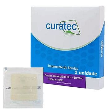 Curativo Hidrocol Ide Plus Curatec Extra Fino X Cm Unidade