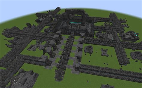 Redditor shares overhead shot of the Ancient City in Minecraft 1.19