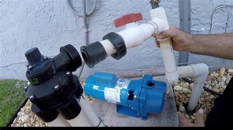 How To Install A Lawn Sprinkler Pump And Motor On Any Type Of