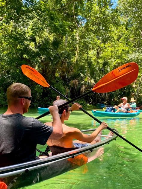 Weeki Wachee Fl Clear Kayak Tours Get Up And Go Kayaking