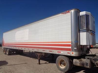 Great Dane Ft Reefer Trailer Sliding Axle Roll Up Door