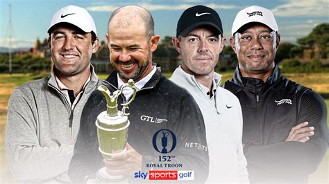 The Open Storylines To Follow Rory Mcilroy Scottie Scheffler Tiger