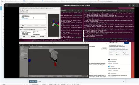 ROS2 Humble Gazebo Simulation Custom Robotic Arm Difficulty Gripping