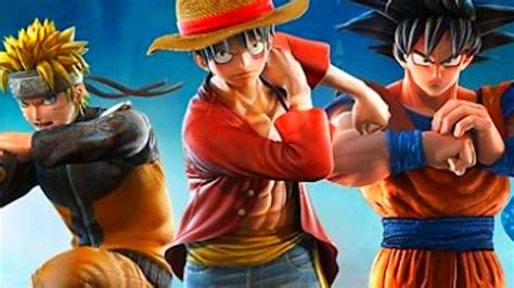 JUMP FORCE LUFFY GOKU NARUTO ES UNA ABSOLUTA LOCURA YouTube