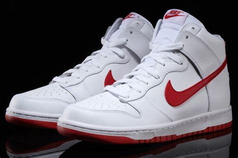 Nike Dunk High White Gym Red 904233 102 Sneaker Bar Detroit