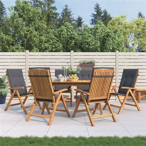 Pcs Chaises De Jardin Si Ge De Terrasse Chaise D Ext Rieur