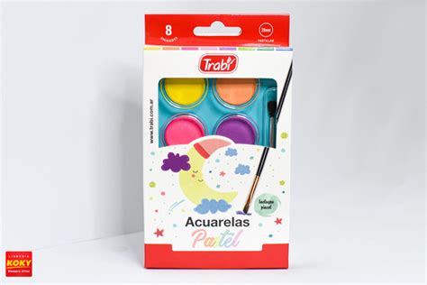 Acuarelas Trabi Pastel Comprar En Libreria Koky