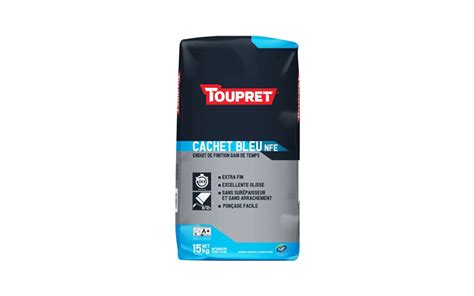 Toupret Cachet Bleu Enduit De Finition Gain De Temps En Poudre