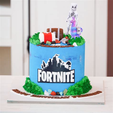 Fortnite Cake Birthday Cake Birthday Cake For Boys