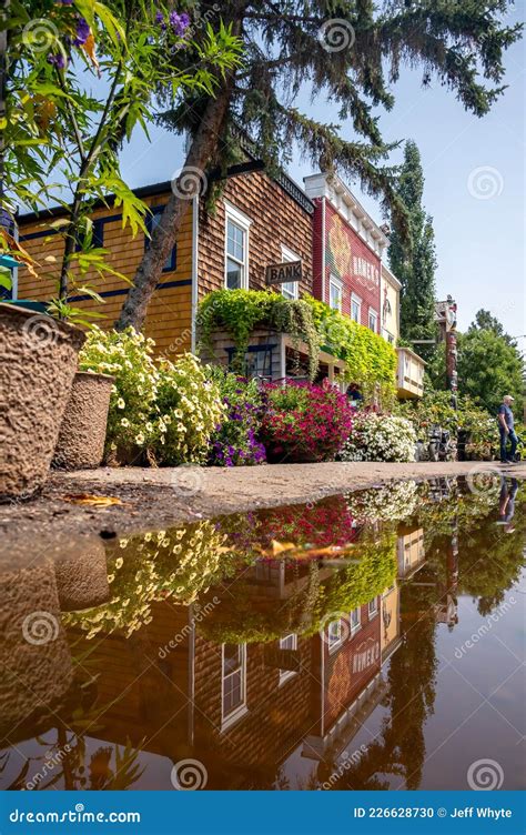 Buildings at the Saskatoon Farm South of Calgary Editorial Image ...