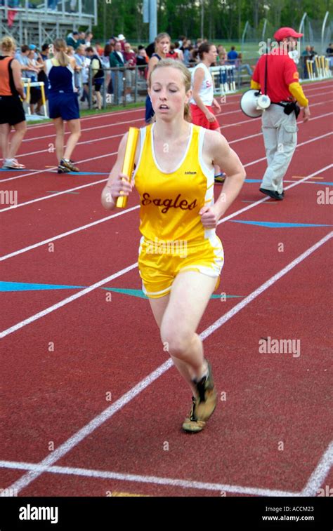 High School Track and Field Events Stock Photo - Alamy