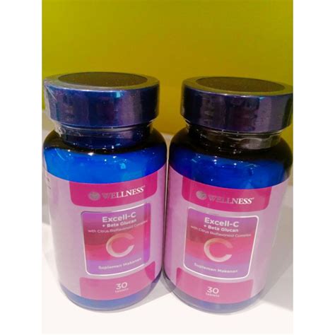 Jual Wellness Excell C Betaglucan Tablet Shopee Indonesia