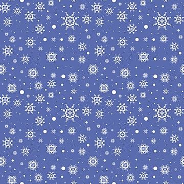 Seamless Snow Flakes Vector Pattern Eps Season Graphics Painting