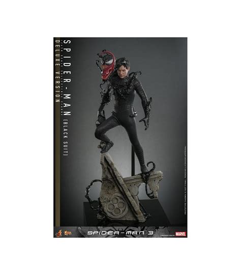 SPIDERMAN BLACK SUIT DELUXE HOT TOYS