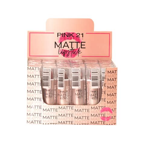 Batom Cremoso Soft Matte Grupo B Pink 21 Cs 3599 B Atacado Box 24un