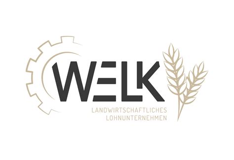 Logodesign F R Das Landwirtschaftliche Lohnunternehmen Welk