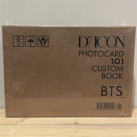 Ready Jkt Dicon D Icon Bts Photocard Custom Book Behind Bts Since